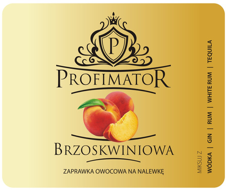 Koncentrat brzoskwiniowy 300ml – bezalkoholowa baza do owocowych drinków i koktajli