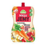 Warzywno-Owocowa Przekąska miksuJEMY – Marchew, Truskawka, Banan & Jabłko 180g