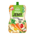 Naturalna przekąska miksuJEMY – Marchew + Banan + Jabłko 180g – zdrowa energia na każdy dzień