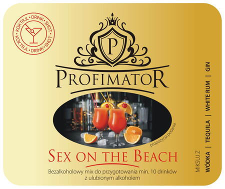 SEX ON THE BEACH 300ml – bezalkoholowa baza do tropikalnych drinków