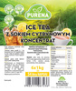 Baza ICE TEA cytrynowa Purena 1kg – koncentrat na 9L napoju