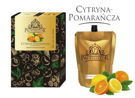 CYTRYNA-POMARAŃCZA 300ml – bezalkoholowa baza do cytrusowych drinków i lemoniad