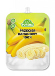 Przecier bananowy 100% bez cukru PURENA – naturalna słodycz w wygodnej saszetce 350g