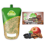 Kompot śliwka-jabłko-cynamon Purena – koncentrat 1 kg, 6 l