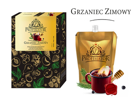 Grzaniec Zimowy PROFIMATOR 300ml – Bezalkoholowy Koncentrat do Drinków i Napojów
