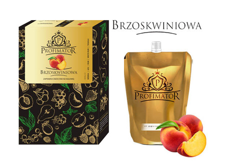Koncentrat brzoskwiniowy 300ml – bezalkoholowa baza do owocowych drinków i koktajli