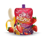 Chrupaczka truskawka-banan z kawałkami truskawki i nasionami chia 180 g