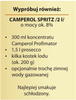 CAMPEROL 300ml – bezalkoholowa baza o ziołowo-cytrusowym smaku do stylowych drinków