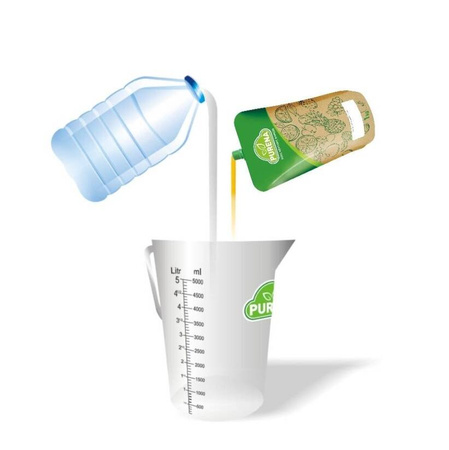 Lemoniada Rabarbar-Cytryna Koncentrat 1 kg – 47% soków, bez konserwantów, na 6 L