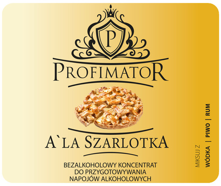 Profimator A’la Szarlotka 300 ml – baza do drinków o smaku jabłka z cynamonem