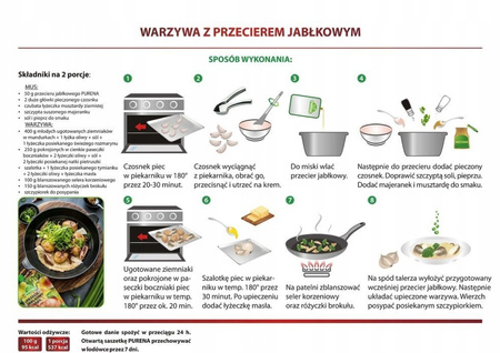 Przecier jabłkowy 100% bez cukru PURENA – naturalna słodycz jabłek w poręcznej saszetce 350g